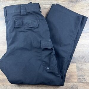5.11 Tactical Ripstop Cargo Pants Black Men's Size 40x32 Stretch Waist